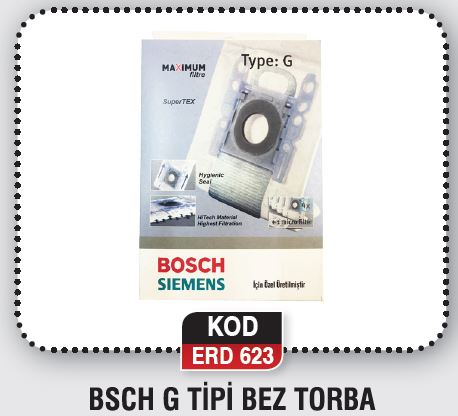 BSCH G TİPİ BEZ TORBA ERD 623